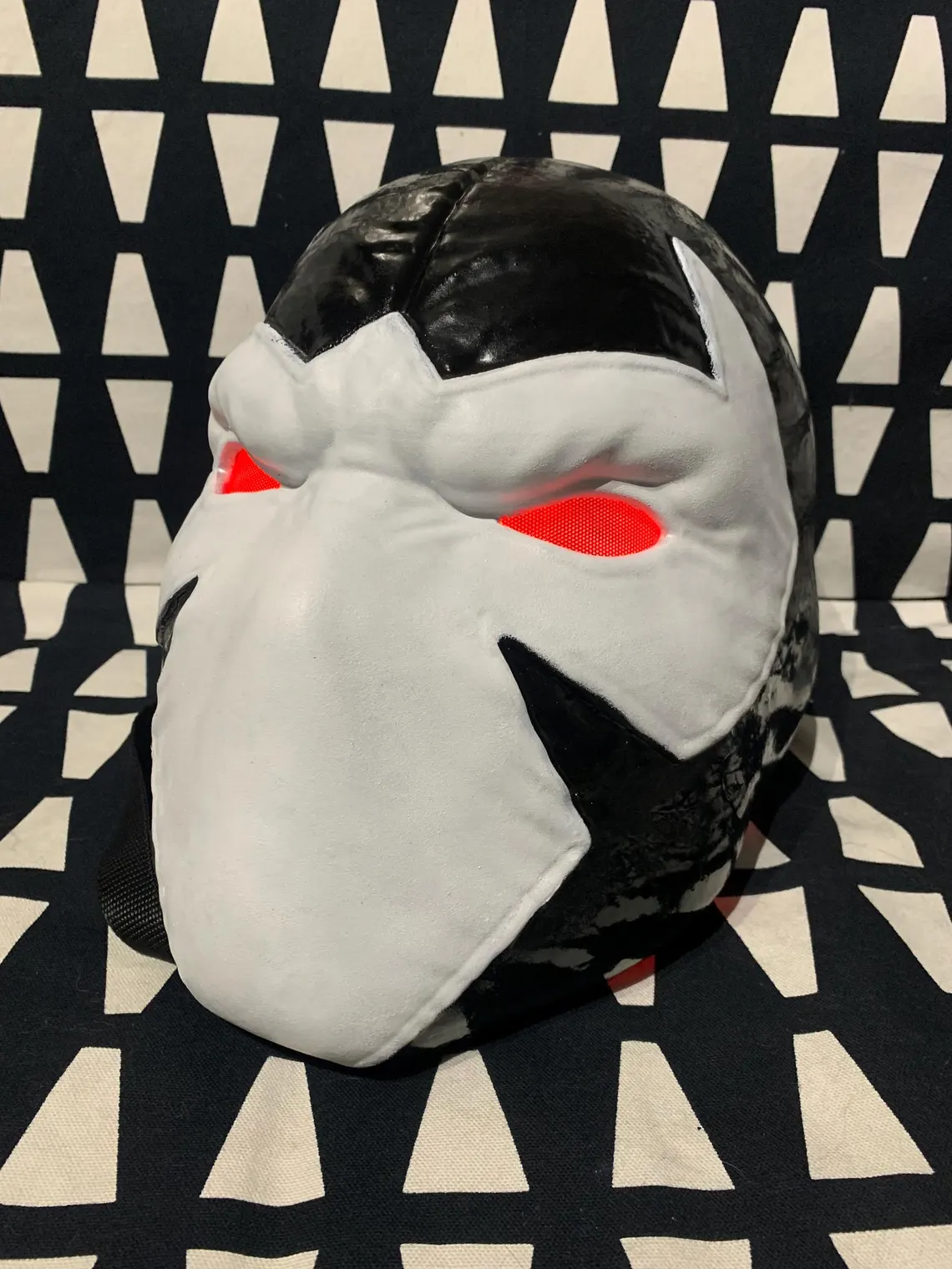 Maschera Cosplay Hero Style su Misura | Replica Ispirata ai Comics | Mask Fan made con Interno Imbottito e Comfort Elevato - immagine 5