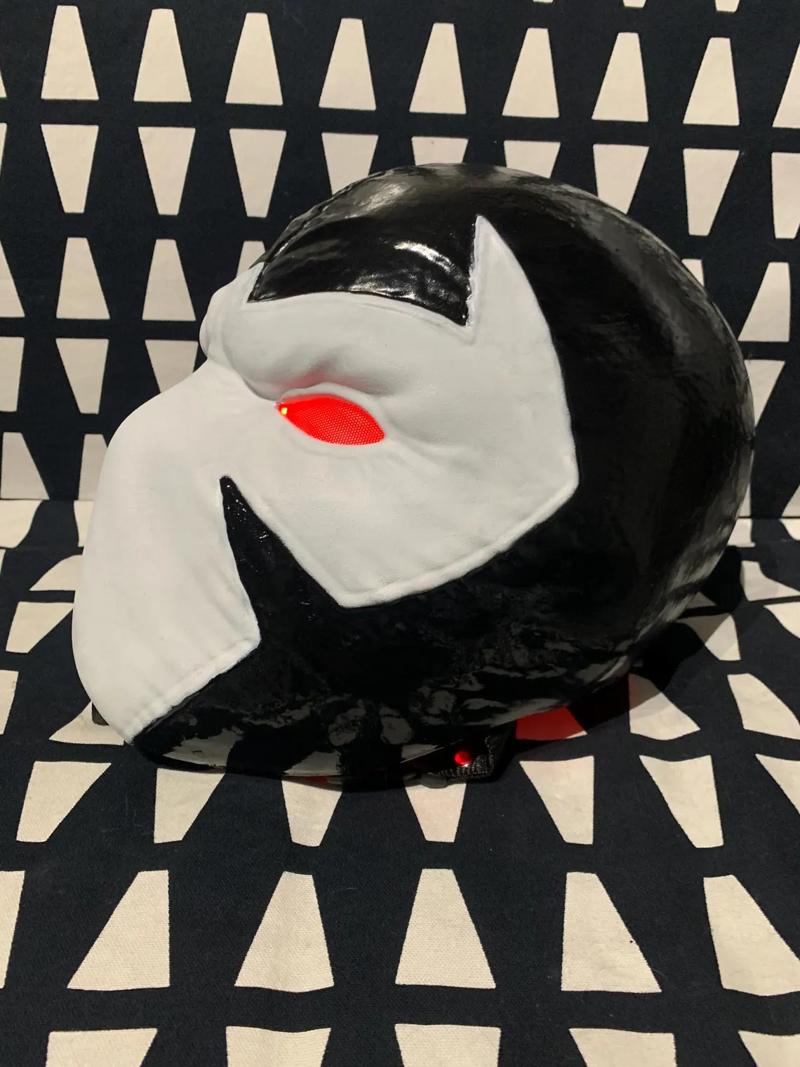 Maschera Cosplay Hero Style su Misura | Replica Ispirata ai Comics | Mask Fan made con Interno Imbottito e Comfort Elevato - immagine 4