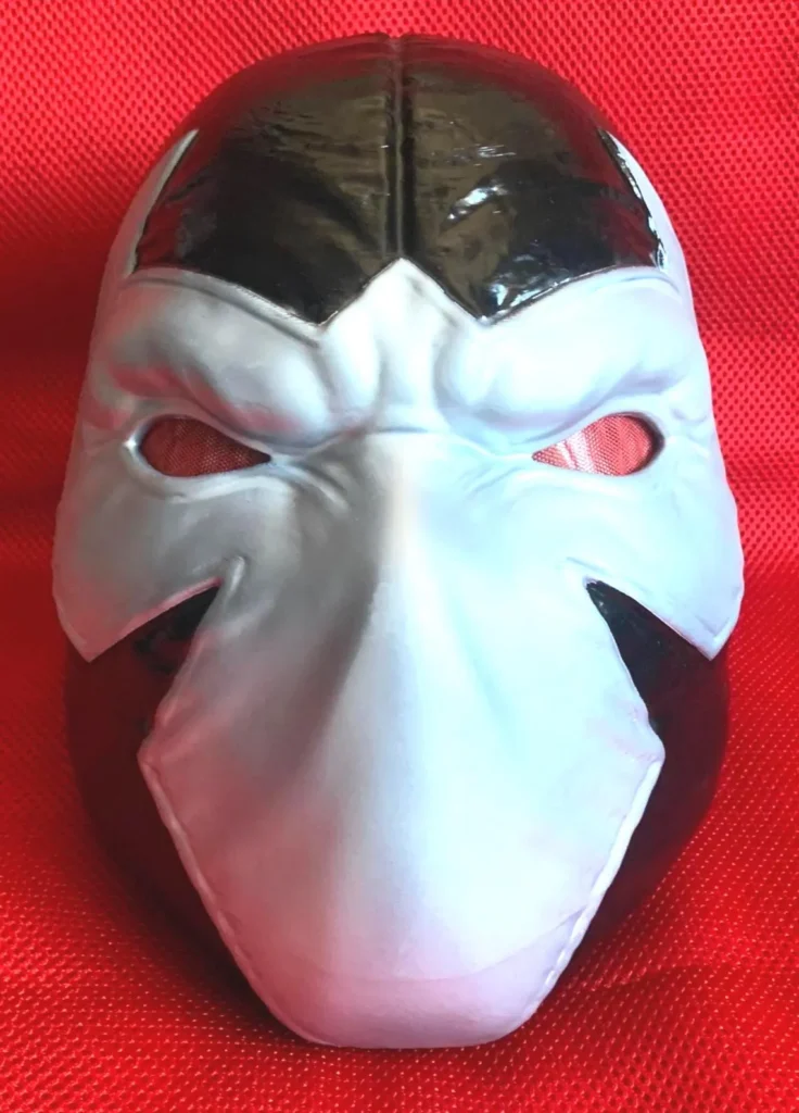 Maschera Cosplay Hero Style su Misura | Replica Ispirata ai Comics | Mask Fan made con Interno Imbottito e Comfort Elevato