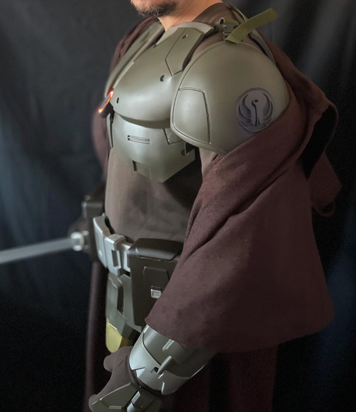 Elite Galactic Trooper Armor Cosplay | Futuristic Sci-Fi Combat Suit | Wearable Prop - immagine 4