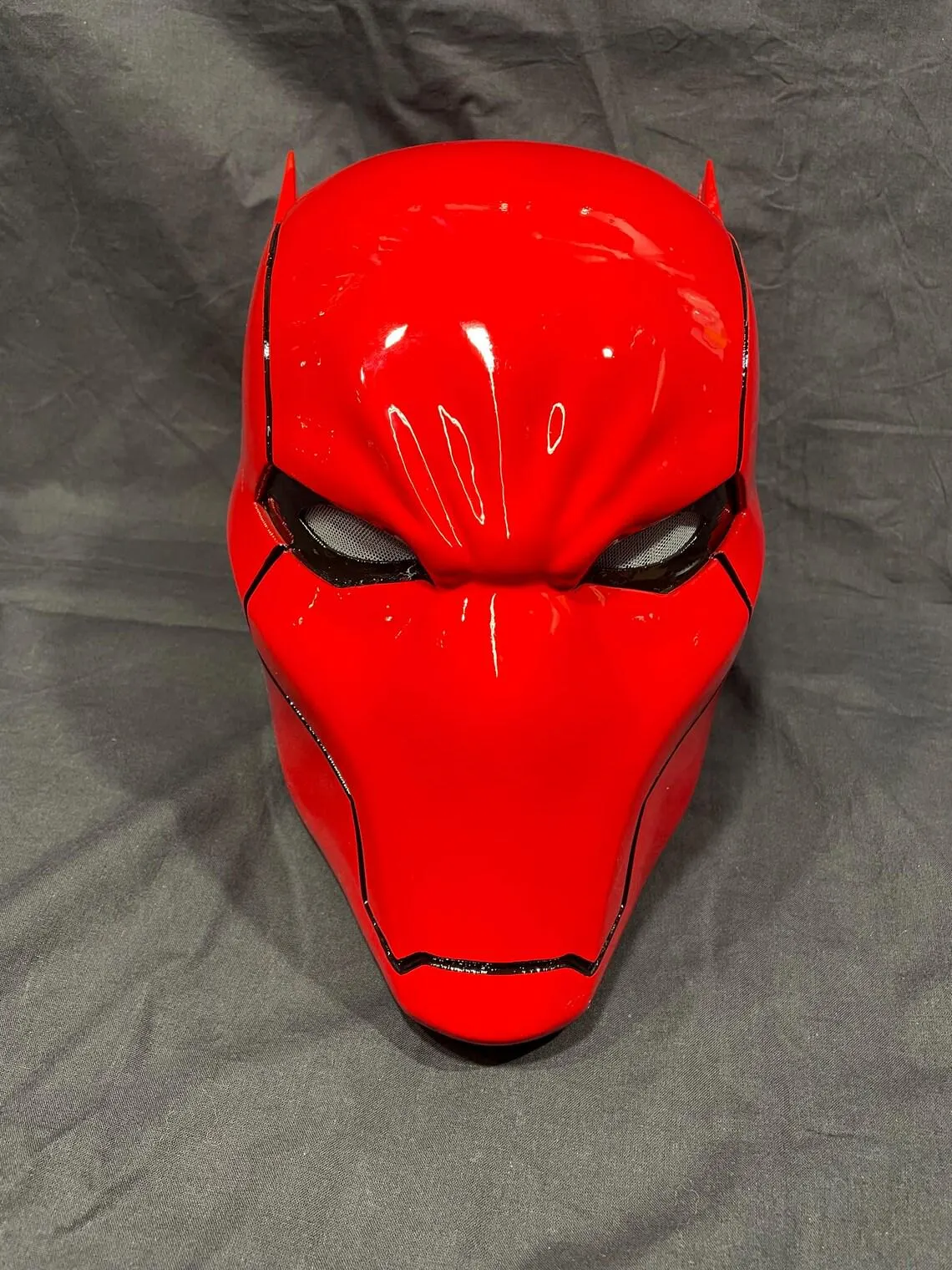 Casco vigilante cosplay con chiusura magnetica | Elmo full face realistico da collezione | Accessorio costume fumetto biker urbano - immagine 6