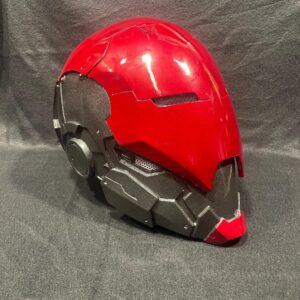 cyberhood helmet chiusura magnetica | Elmo full face realistico da collezione | casco fantascienza
