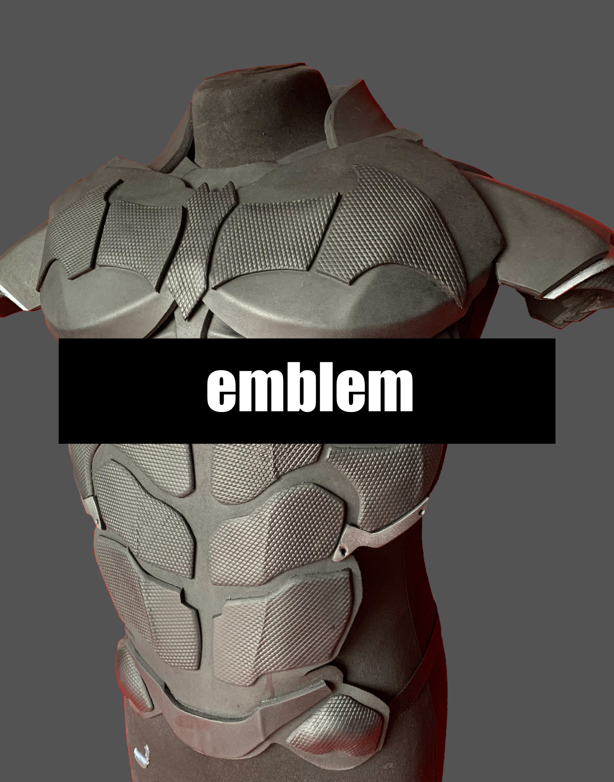 Corpetto Supereroe in Foam con Spalline | Armatura Cosplay Uomo | Fan made Hero Style con Cinghie Regolabili | Costume Vigilante Dark - immagine 6