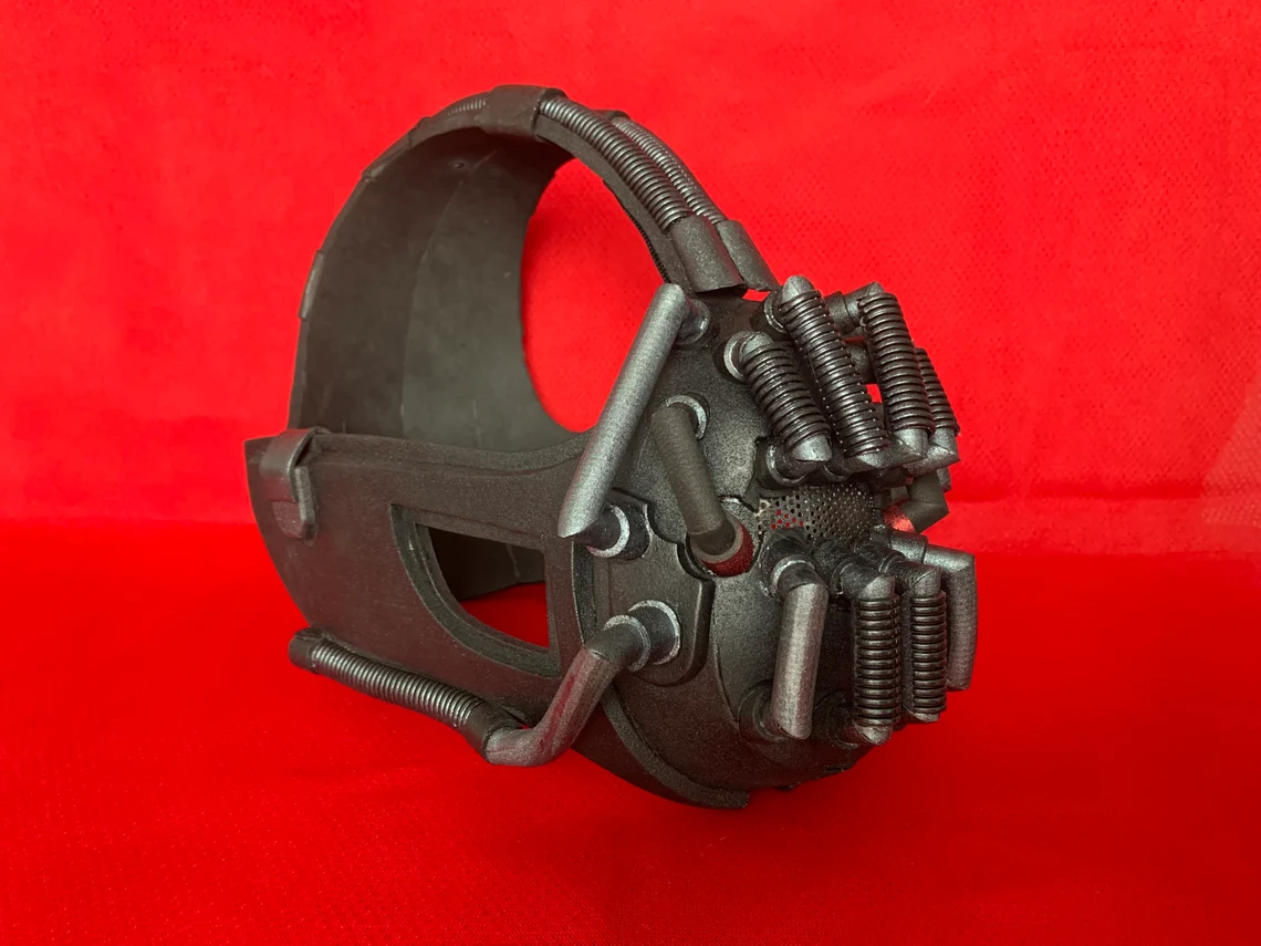 Maschera Cosplay Respiratore Tattico Stile Villain Dark
