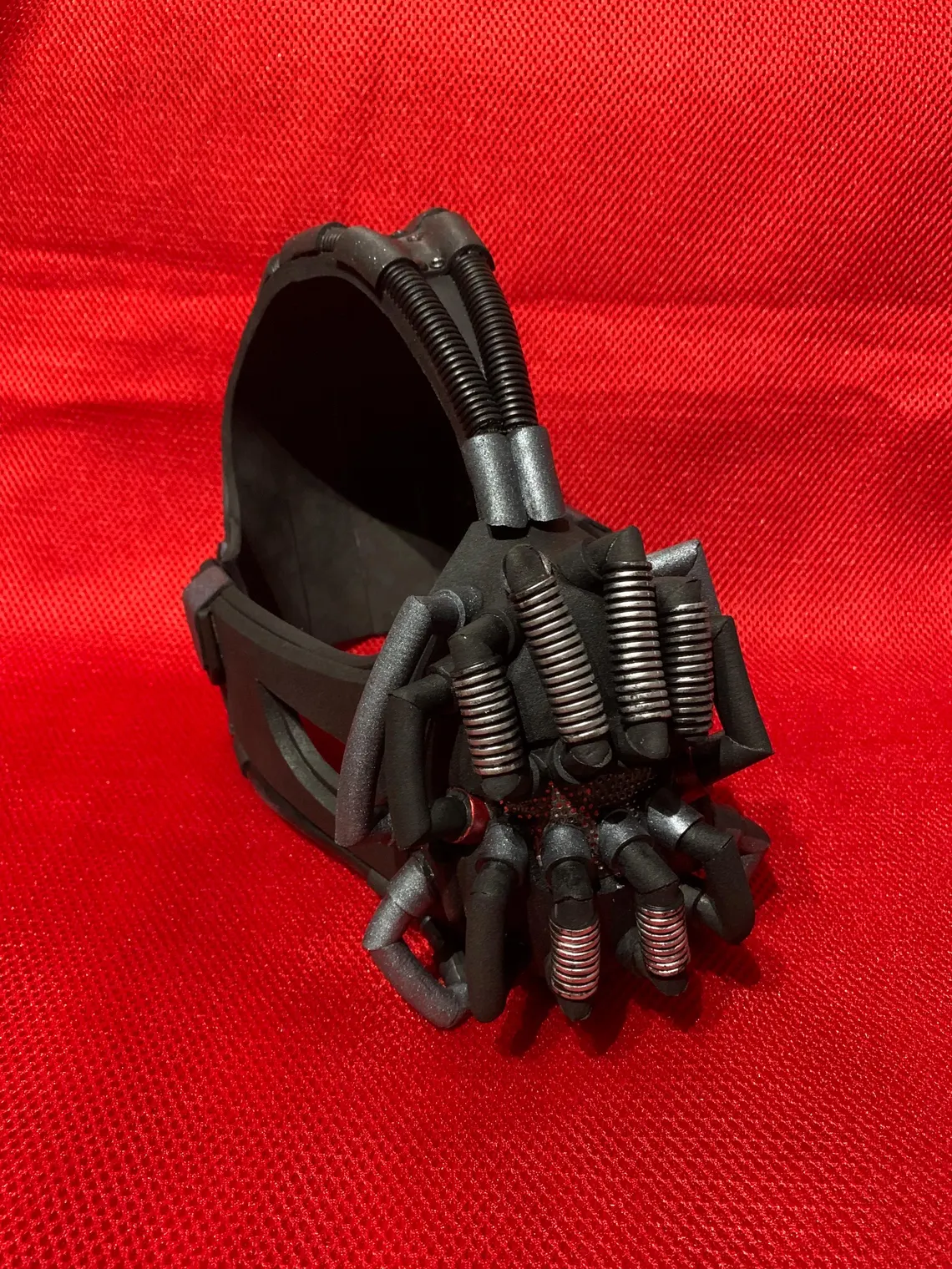 Maschera Cosplay Respiratore Tattico Stile Villain Dark - immagine 4