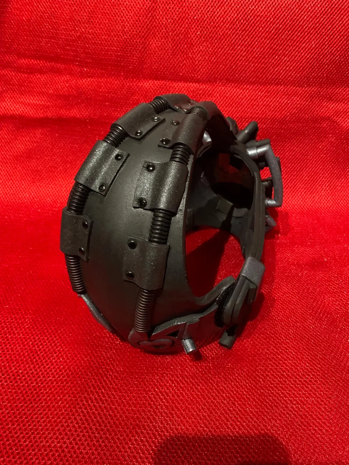Maschera Cosplay Respiratore Tattico Stile Villain Dark - immagine 6