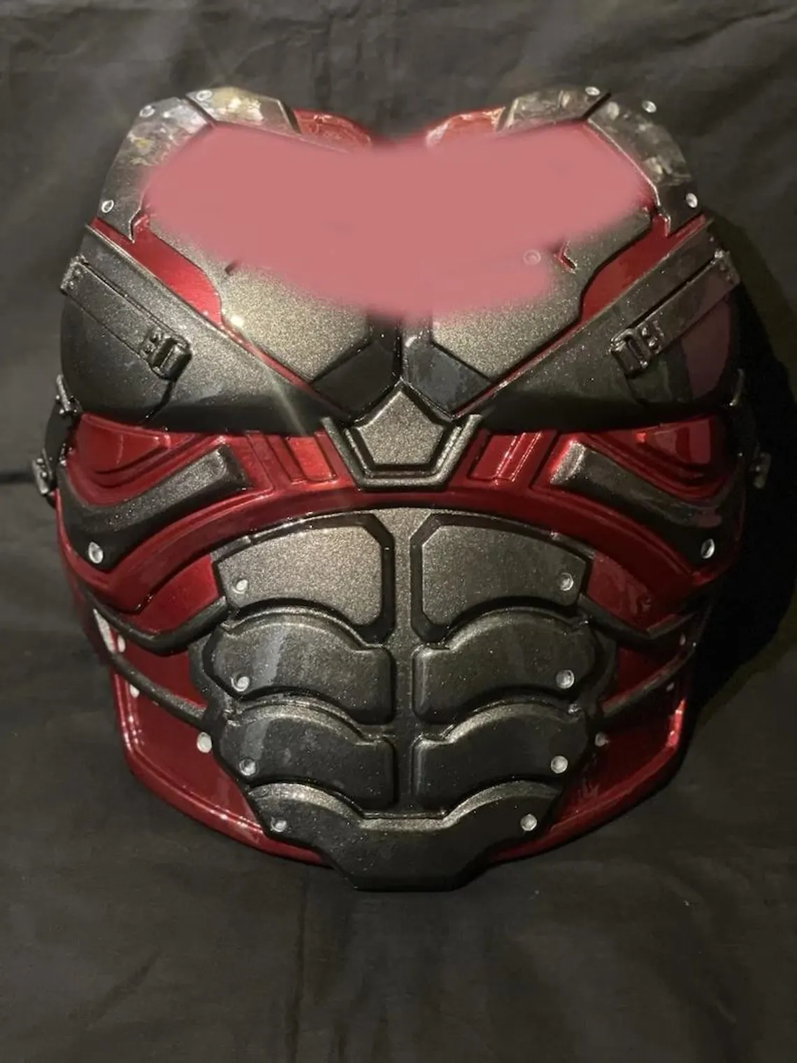 Full Armor chest Cosplay – Sci-Fi or red Hero Inspired – Custom Costume Prop - Fan made - immagine 6