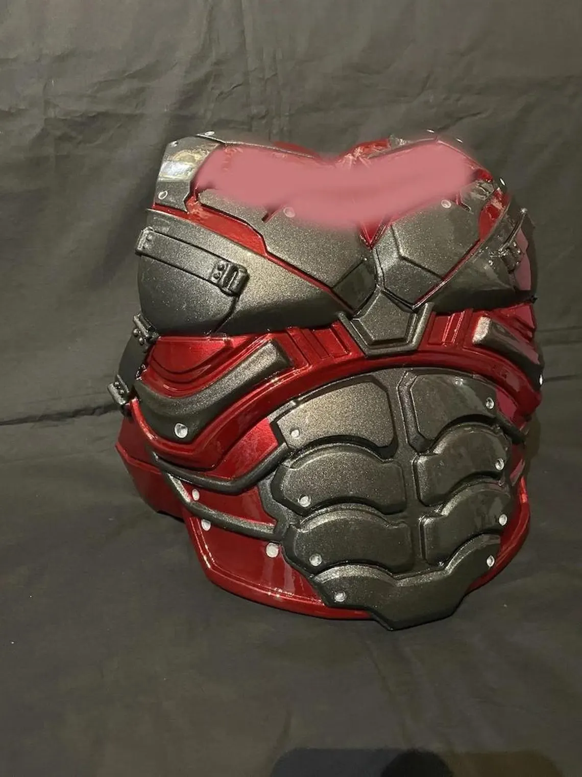 Full Armor chest Cosplay – Sci-Fi or red Hero Inspired – Custom Costume Prop - Fan made - immagine 7