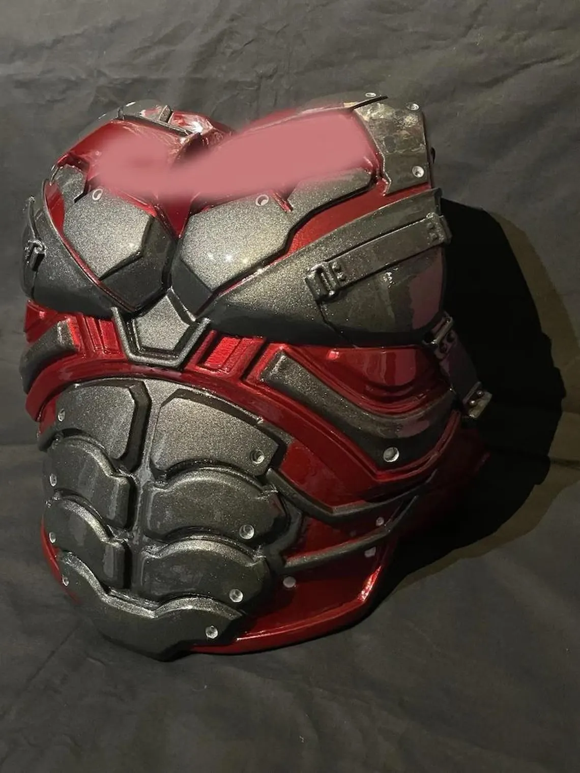 Full Armor chest Cosplay – Sci-Fi or red Hero Inspired – Custom Costume Prop - Fan made - immagine 2
