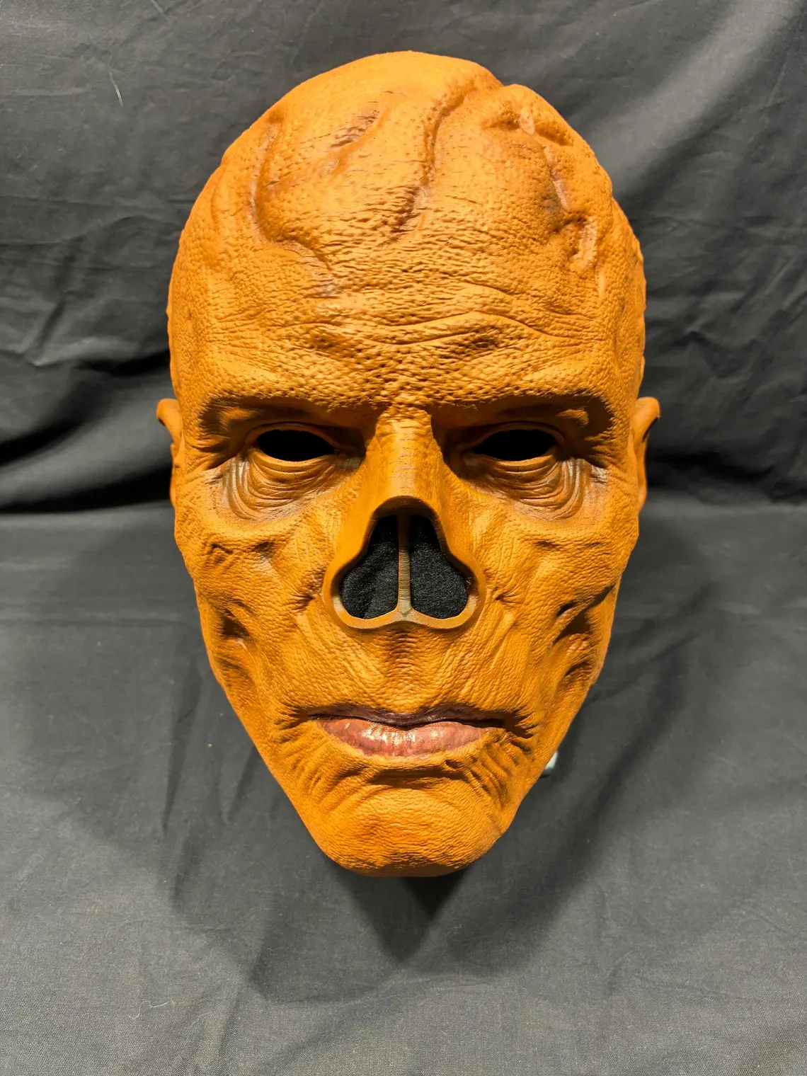 Maschera da Ghoul rigida cosplay con chiusura magnetica | Elmo realistico da collezione | Accessorio costume videogioco radioattivo - immagine 3