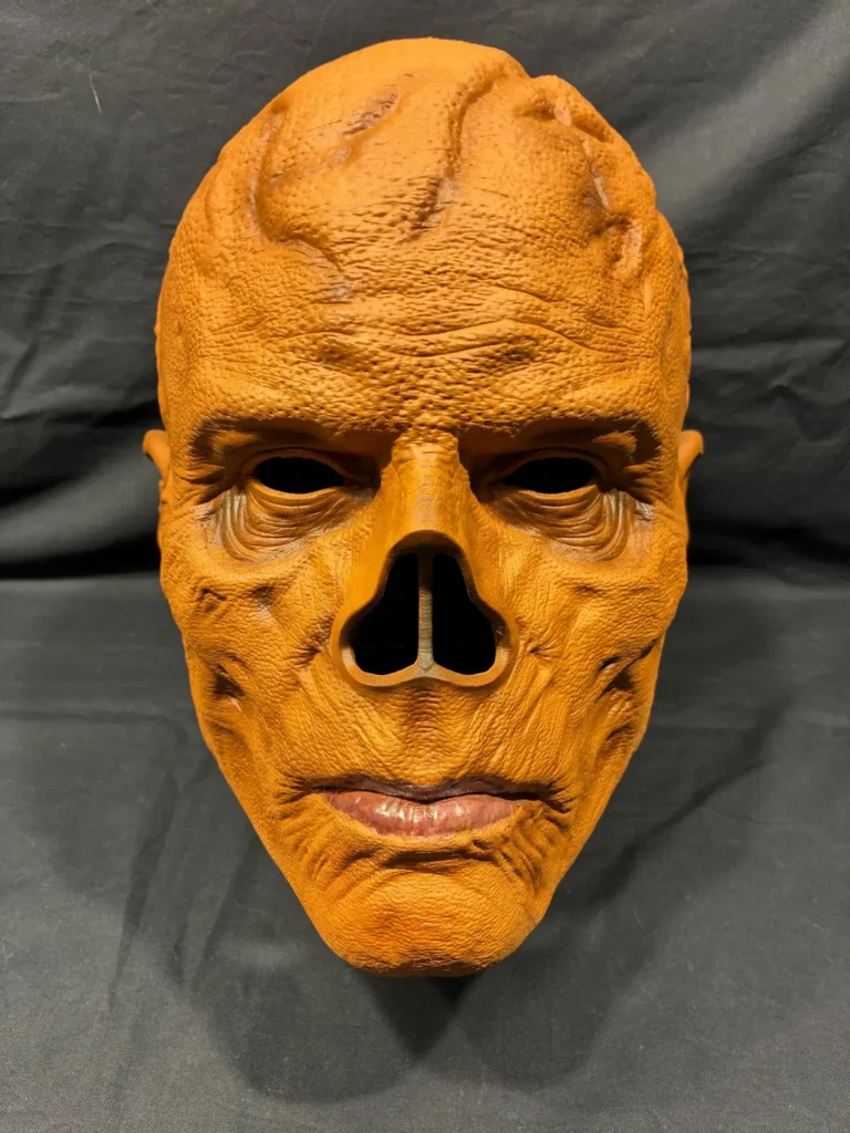 Maschera da Ghoul rigida cosplay con chiusura magnetica | Elmo realistico da collezione | Accessorio costume videogioco radioattivo